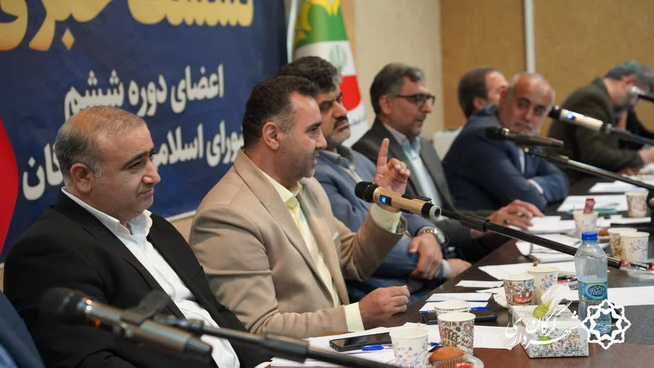 گزارش تصویری 1: برگزاری نشست خبری رئیس و اعضای شورای اسلامی شهر گرگان به مناسبت گرامیداشت هفته شوراها - 8