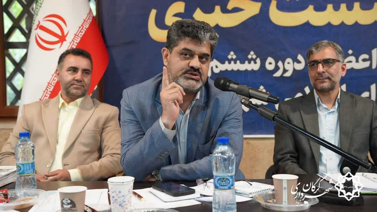گزارش تصویری2: برگزاری نشست خبری رئیس و اعضای شورای اسلامی شهر گرگان به مناسبت گرامیداشت هفته شوراها - 5