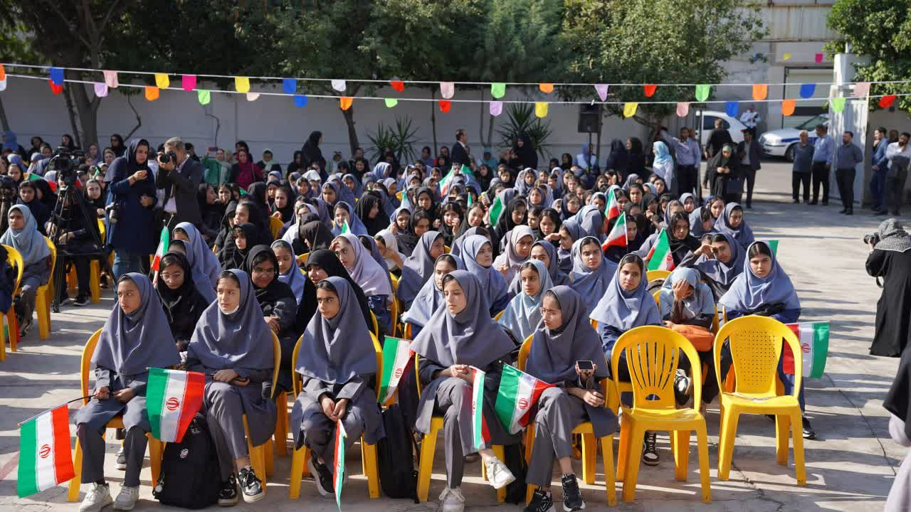 نواخته شدن زنگ آغاز سال تحصیلی جدید با حضور شهردار گرگان - 8