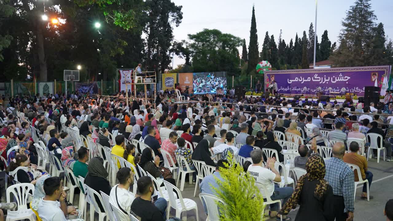 جشن بزرگ مردمی میلاد امام رضا (ع) و قهرمانی تیم بسکتبال شهرداری گرگان (بخش دوم) - 6