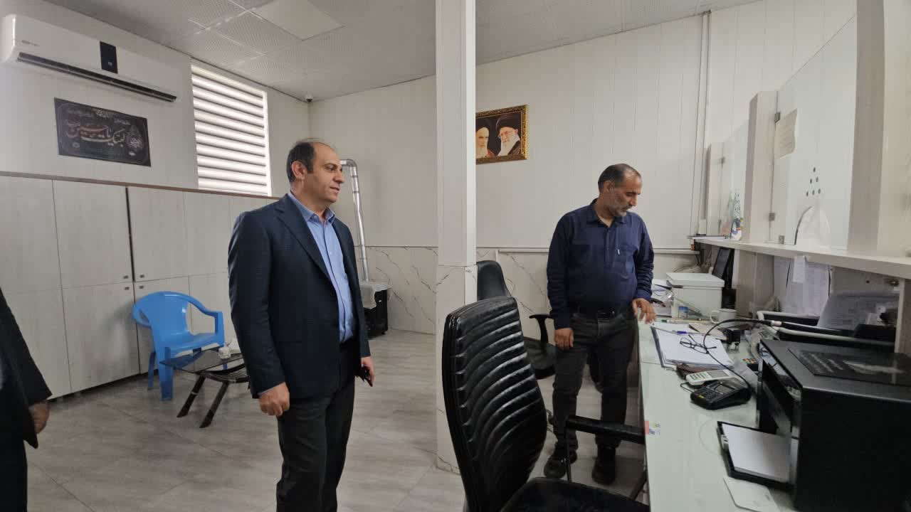 بازدید سرپرست شهرداری گرگان از غسّالخانه آرامستان امامزاده عبدالله (ع) - 2