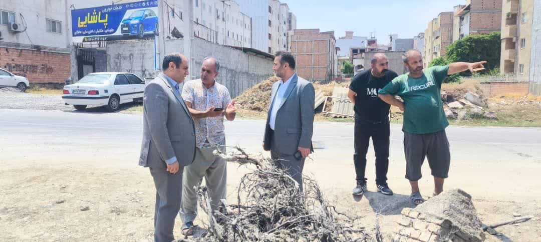 بازدید شهردار گرگان از روند احداث پروژه...