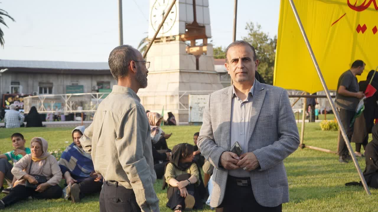 کارکنان شهرداری گرگان همپای مردم در اجتماع ضدصهیونی عید غدیر - 2