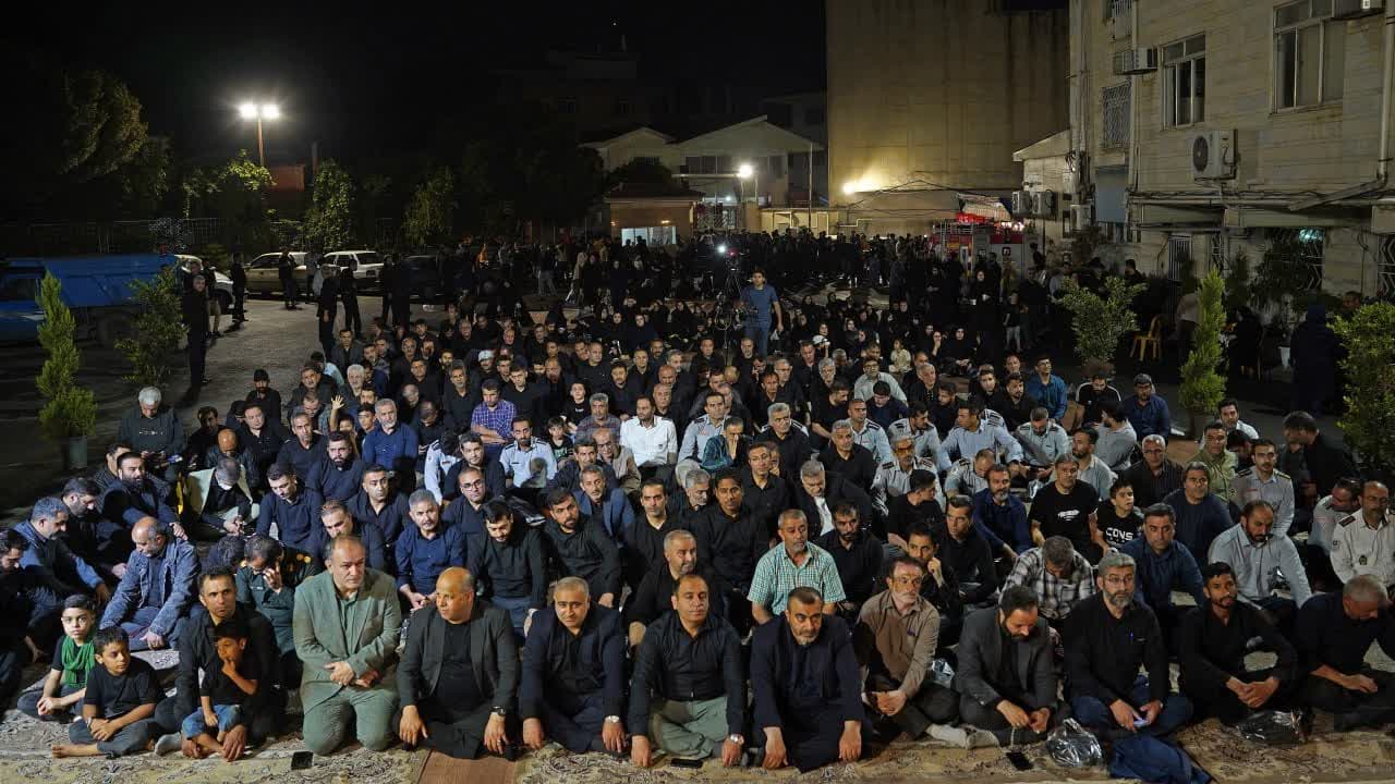 گزارش تصویری (بخش اول): مراسم دسته‌روی و عزاداری متمرکز حضرت اباعبدالله الحسین(ع) به همت هیئت مذهبی منتظران ظهور شهرداری گرگان - 10