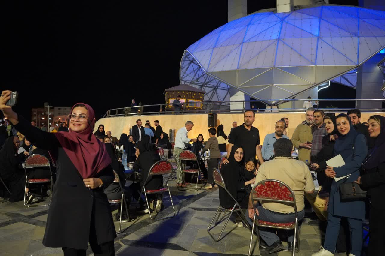 گزارش تصویری 1 : آیین بهره‌برداری از پروژه بهسازی میدان بسیج (چهارمین وعده محقق شده شهردار گرگان) و مراسم روز خبرنگار - 3