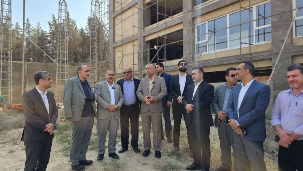 بازدید رئیس دادگستری گلستان از پروژه شهربازی مدرن گرگان - 4