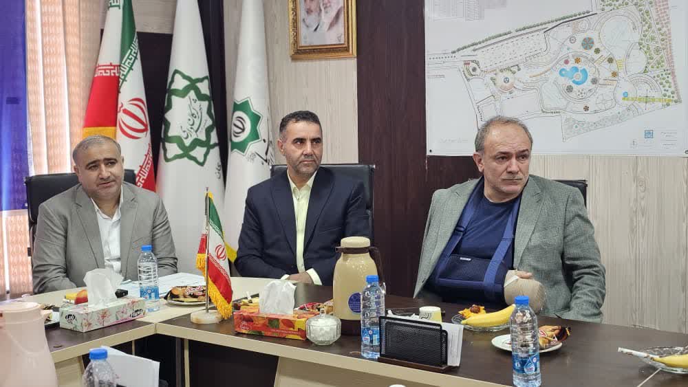 بازدید رئیس دادگستری گلستان از پروژه شهربازی مدرن گرگان - 9