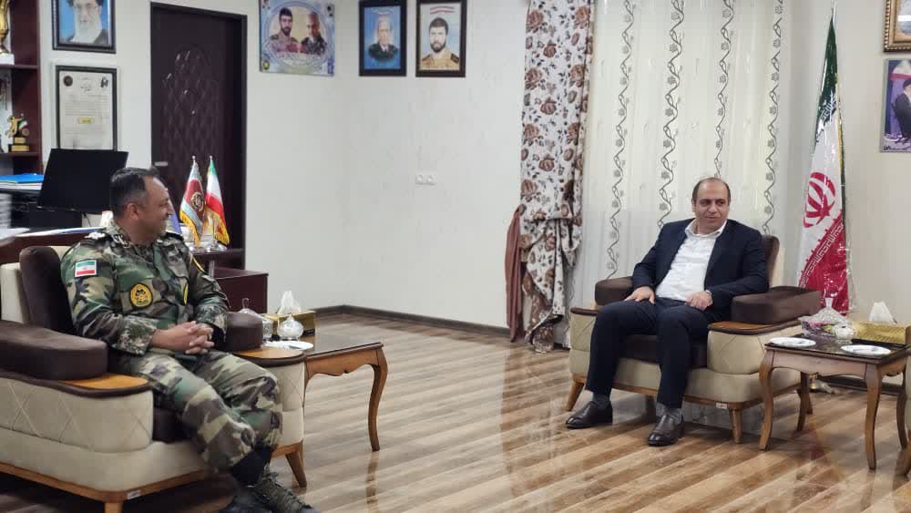 دیدار شهردار گرگان با ارشد نظامی ارتش در گلستان به مناسبت هفته دفاع مقدس - 2
