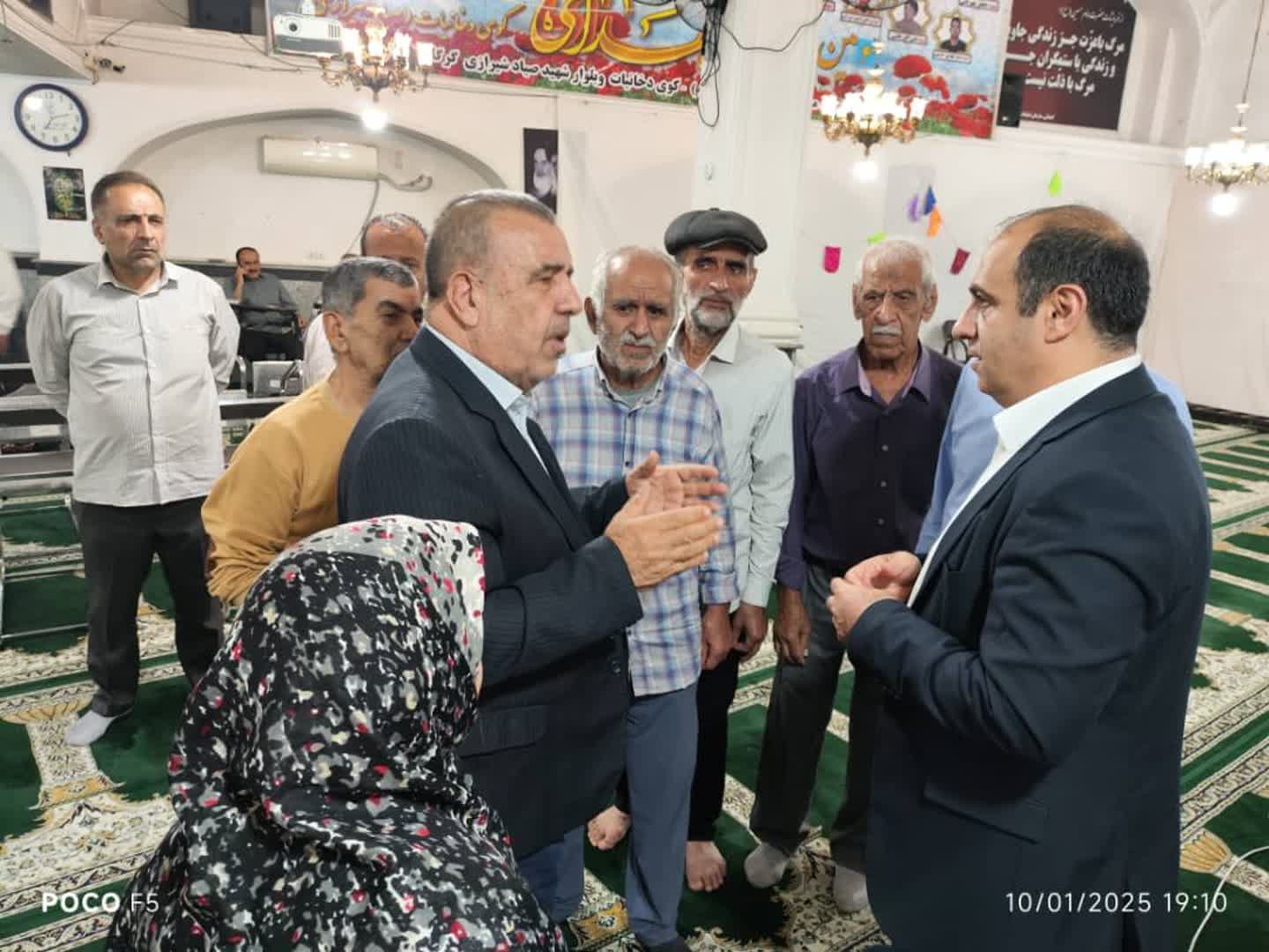حضور شهردار گرگان در مسجد امام علی (ع) - 3