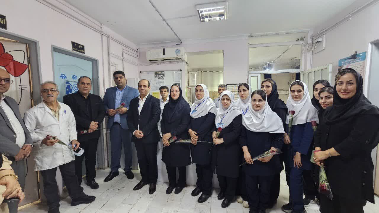 گزارش تصویری: تقدیر شهردار گرگان از پرستاران زحمتکش شهر - 5