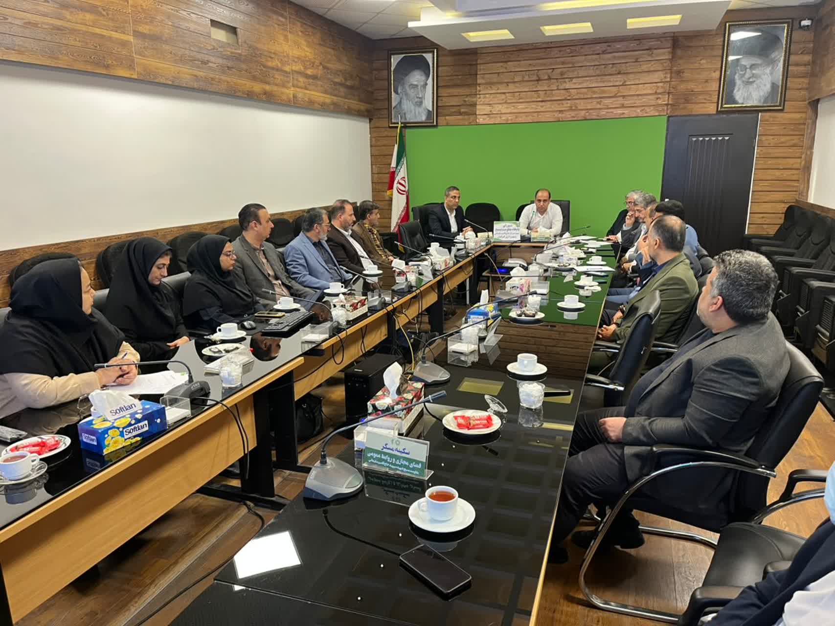 برگزاری جلسه شورای پايگاه بسيج شهيد سليمانی شهرداری گرگان - 3