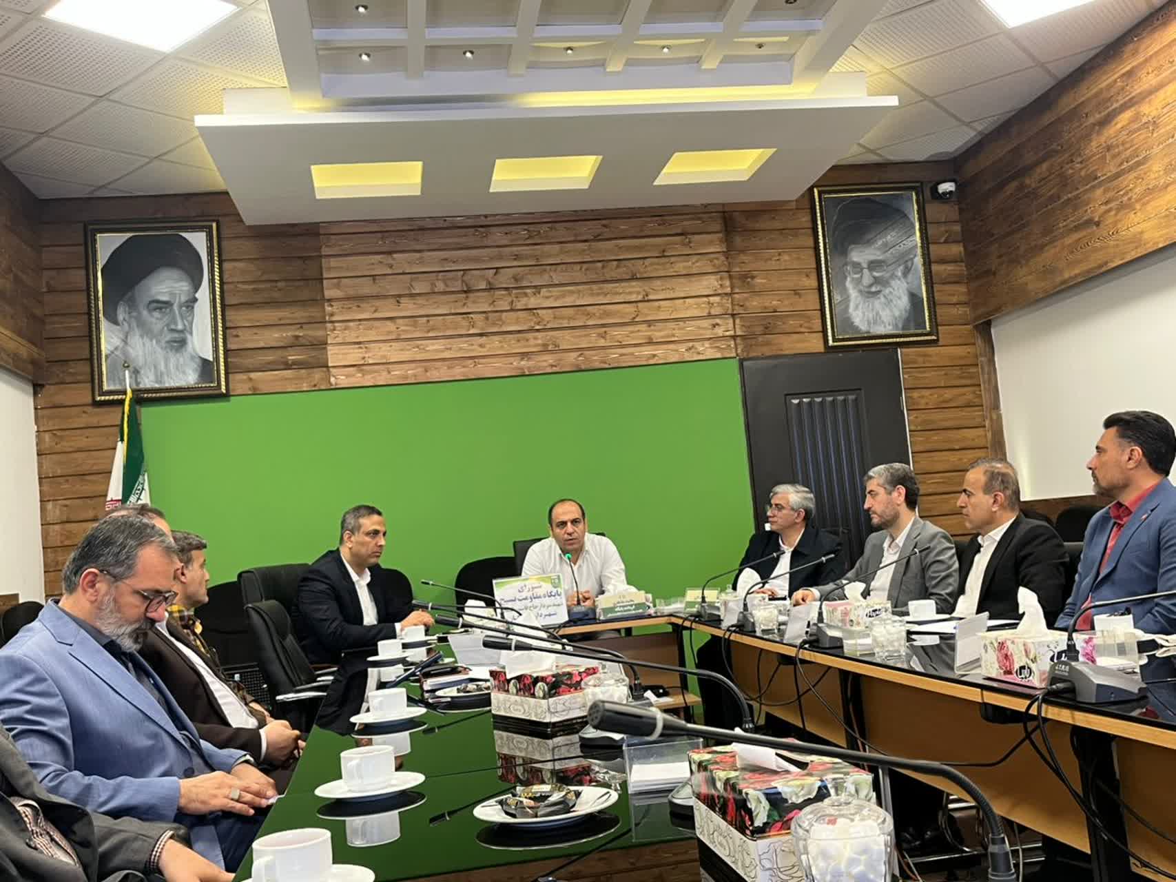 برگزاری جلسه شورای پايگاه بسيج شهيد سليمانی شهرداری گرگان - 2