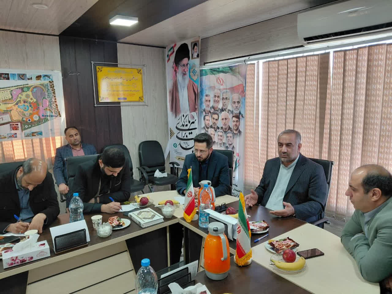 بازدید رئیس دادگستری گلستان از دهکده گردشگری هزارپیچ گرگان - 2