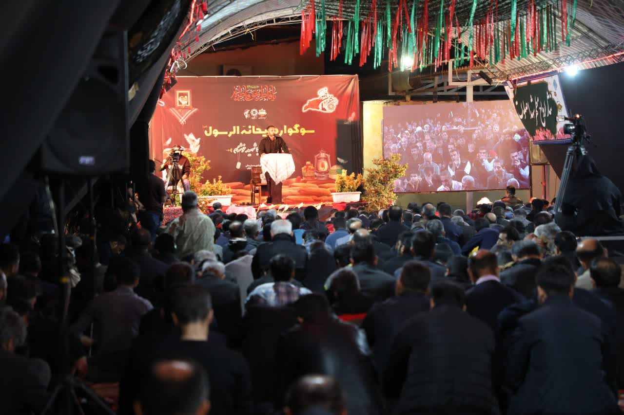 گزارش تصویری (بخش اول): سوگواره «ریحانة الرّسول» در شهرداری گرگان - 3