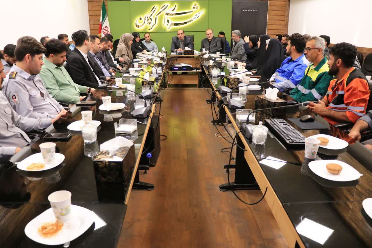 آیین تجلیل از کارکنان تازه متاهل شهرداری گرگان در روز ملی ازدواج - 2
