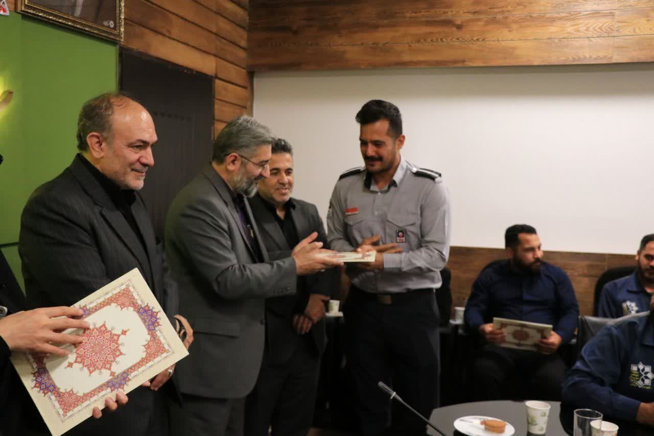 آیین تجلیل از کارکنان تازه متاهل شهرداری گرگان در روز ملی ازدواج - 1