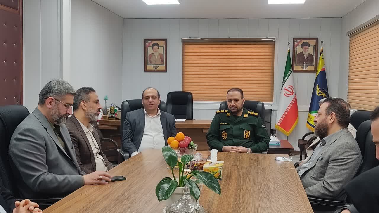 نشست صمیمی اعضای پایگاه بسیج شهرداری گرگان با فرمانده جدید سپاه شهرستان - 3