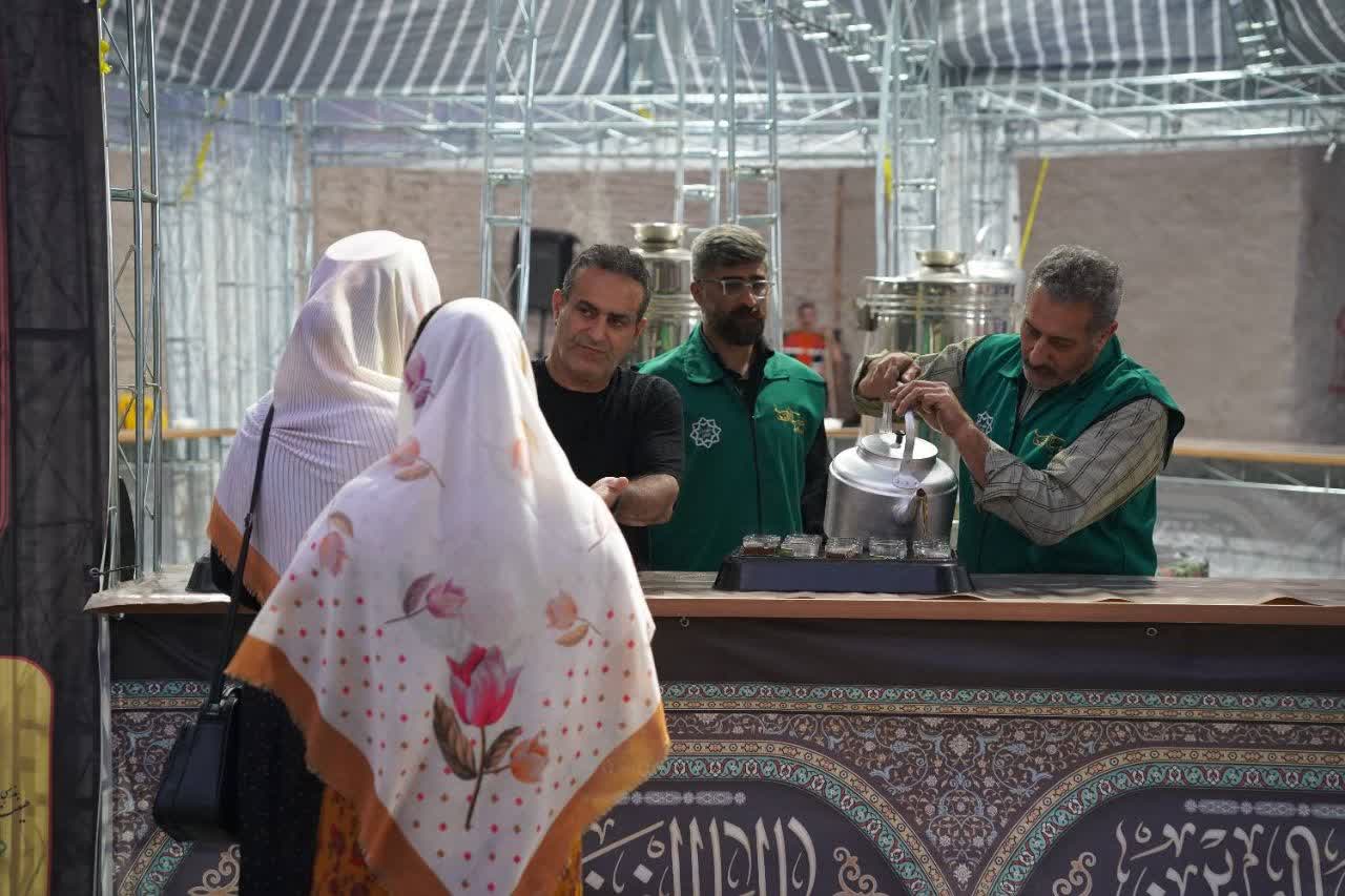 افتتاح چایخانه حضرتی مصباح&zwnj;الهدی هیئت منتظران ظهور شهرداری گرگان در اولین شب ماه محرم - 6