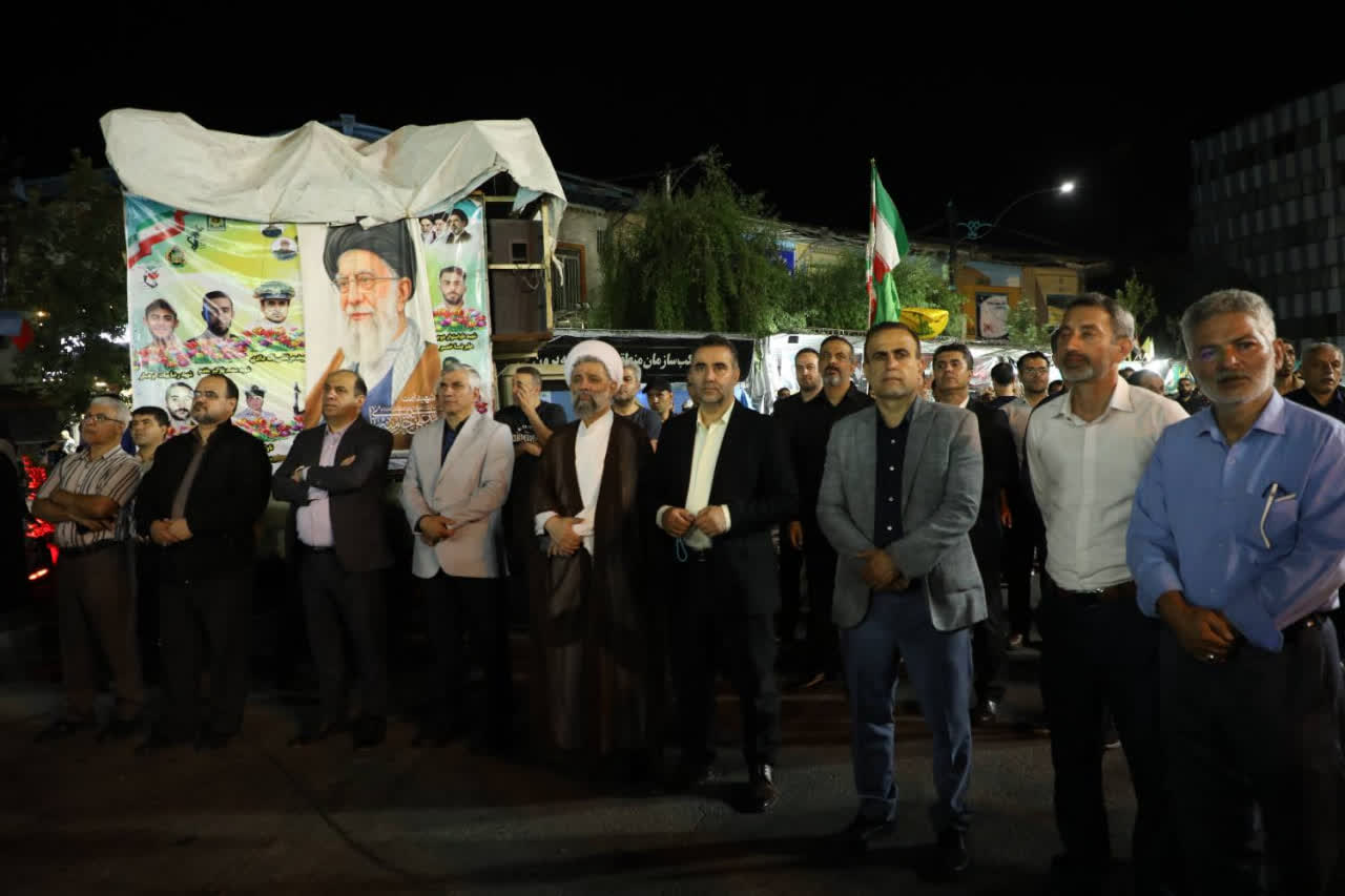 آیین اهتزاز پرچم عزای حضرت اباعبدالله&zwnj;الحسین (ع) - 2