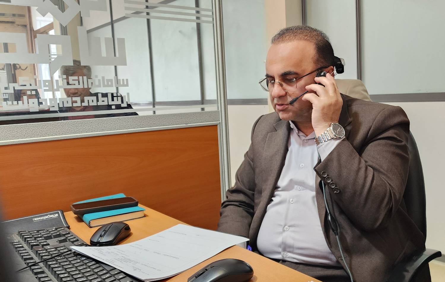 پاسخگویی فرماندار، شهردار گرگان و قائم&zwnj;مقام شهردار به درخواست&zwnj;های مردمی در مرکز سامد - 1