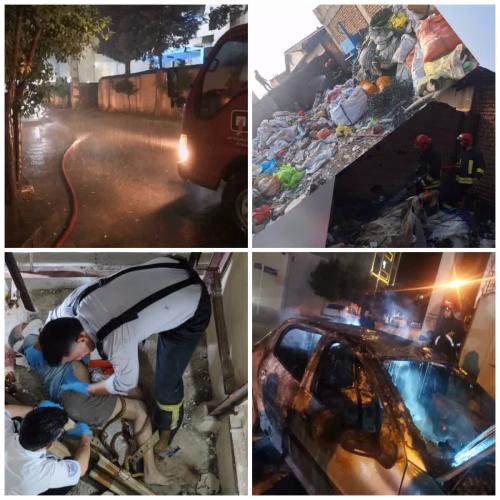 انجام ۲۷۲ عملیات اطفاء حریق و امداد و نجات انجام ۲۷۲ عملیات اطفاء حریق و امداد و نجات