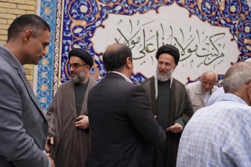 دیدار عیدانه شهردار گرگان با علمای سادات
